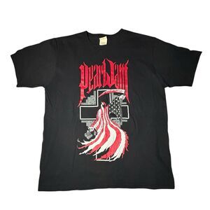 Pearl Jam 2008 Rock Band Grunge Tour T-Shirt adult LARGE Organic Vintage